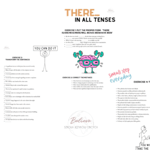 There is/are in all tenses