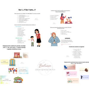 Can I...? / Can I have...?