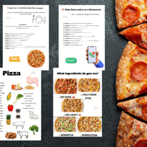 Booking a table & pizza