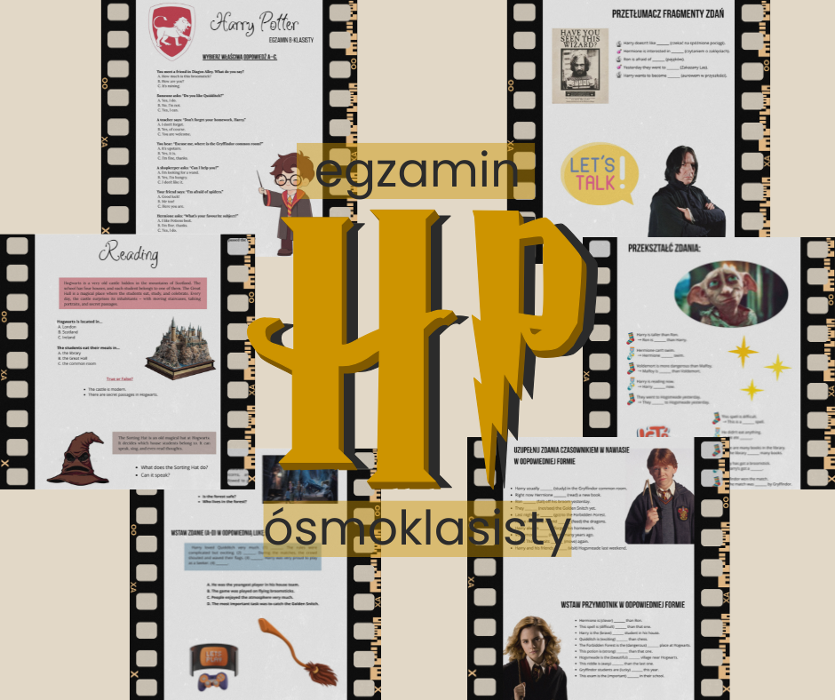 Harry Potter - egzamin ósmoklasisty
