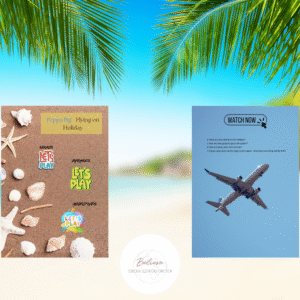 Peppa Pig - flying on holidays