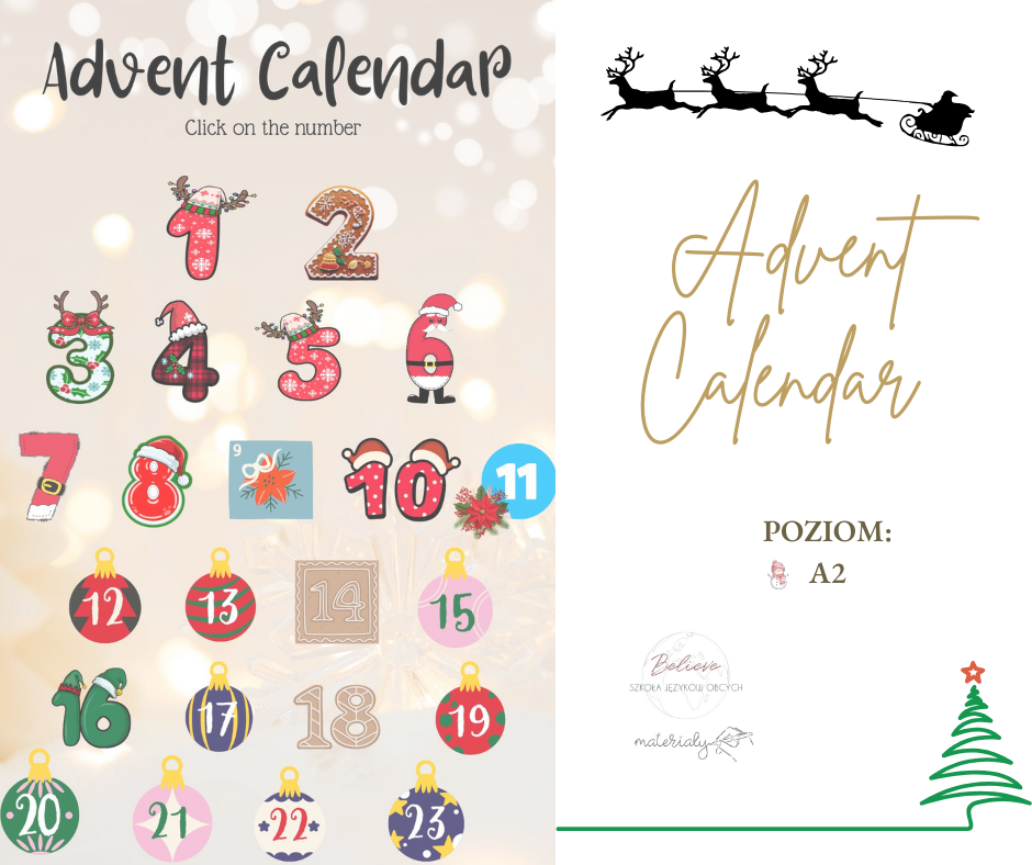 Christmas - Advent Calendar - A2
