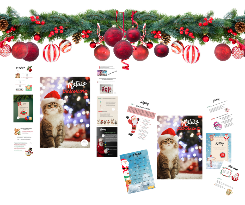 Christmas Pack - matura podstawowa i rozszerzona