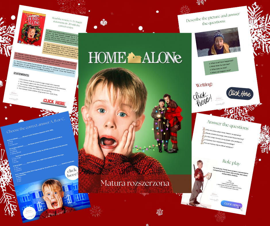 Christmas - Kevin Home Alone matura rozszerzona