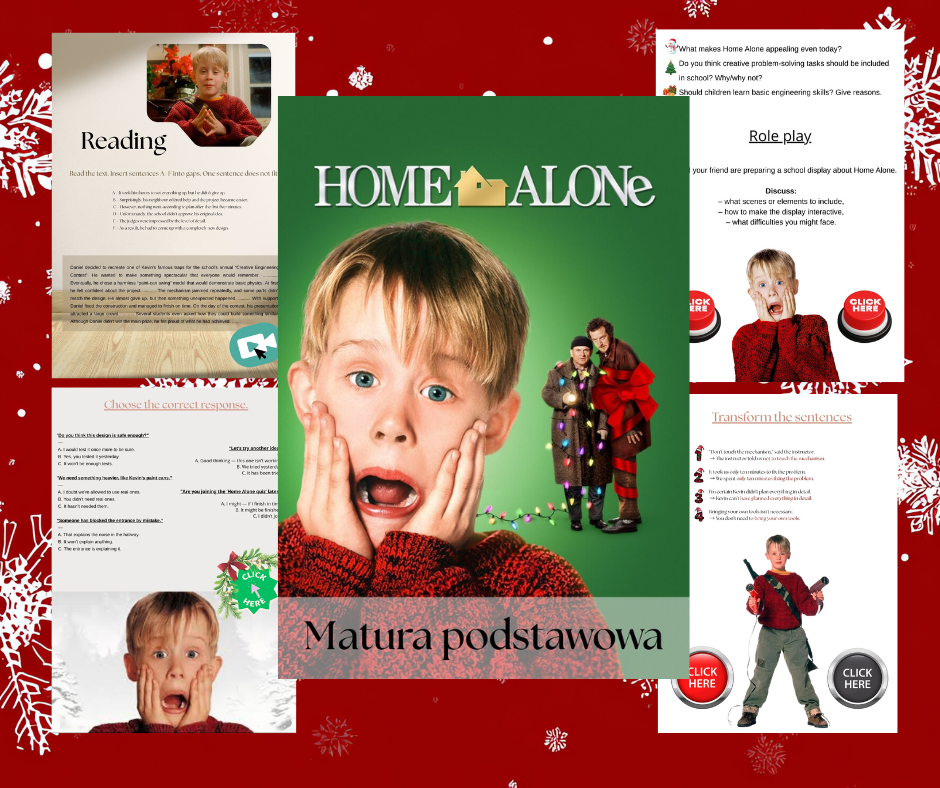 Christmas - Kevin Home Alone matura podstawowa