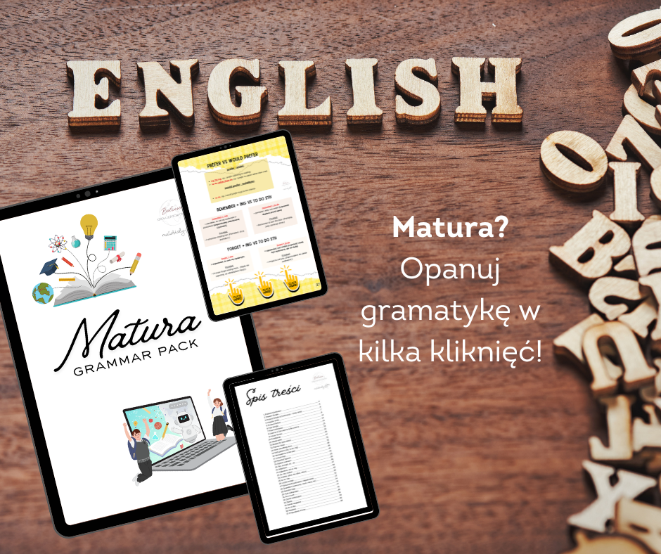 Matura Booster - zagadnienia gramatyczne