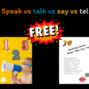 Say, Speak, Tell or Talk?