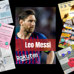 Leo Messi - celebrities, charity, AI & health