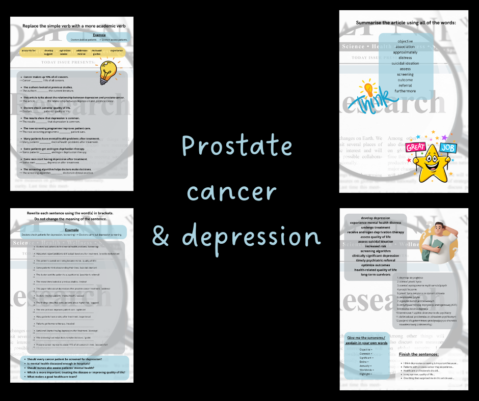 Prostate Cancer & Depression